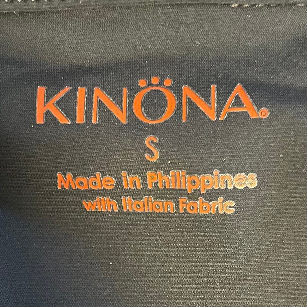 Kinona Black White Sleeveless Collared Athletic Golf Romper NEW - Picture 3 of 5